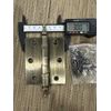 Solid Brass Door Hinge Ball Bearing 3.5" x 3" with Crown Head (Antique Bronze)