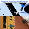 Deburring Blades Only, 20pcs BS1010 Deburring Blades, Deburring Tool Replacement Blades for Scraping PVC Plastic Iron