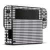 DeinDesign Skin Compatible with Nintendo Switch Film Sticker Checked Black White