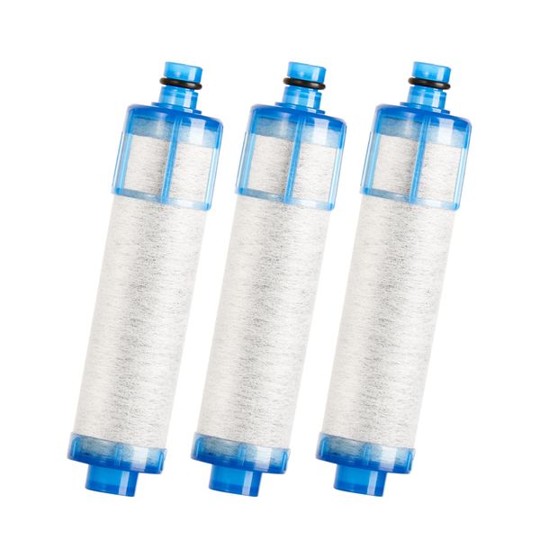 JF-21 Water Filter Cartridge Replacement Set of 3 jf-21-t Water Filter Cartridge Replacement for JF-20TK-SW SF-T20 JF20TTO JF20TK Faucet All-in-One Water Filter JF-21 Compatible JF-21 Replacement