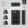 CELLONIC Smart & Fast LP-E12 Dual Charger compatible with LC-E12 + USB Cable Charging Cable USB Power Supply