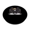 Pirate Octopus Eye Patch Sailing Ocean Pirate Lover PopSockets Swappable PopGrip