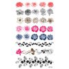 Supperb® Mix Flower Temporary Tattoos / 6-pack multi-colored