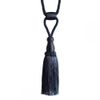 Jones Interiors Monaco Tassel Tiebacks Charcoal Grey