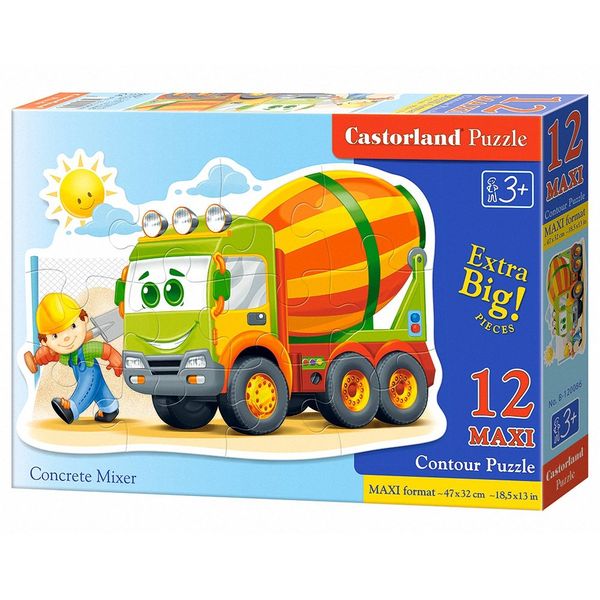 Castorland "Concrete Mixer Puzzle (12 Piece)