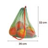 slowroom Obst- und Gemüsebeutel, Polyester, Grün, 35 x 28 cm