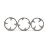 NPT Thread Maker Die Set, 3-Types 1/2'' 3/4'' 1'' PVC Tools Thread Maker Tools Kit for Plastic Round Pipes Tubes