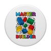 2 Year Old Blocks Building Master Builder 2nd Birthday Boy PopSockets Adhesive PopGrip