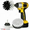 3 Pcs/set Drill Brush Power Scrubber Drill Attachments Cleaning Soft White