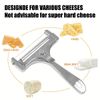 Stainless Steel Wire Adjustable Thickness Cheese Slicer For Hard Cheese Tool