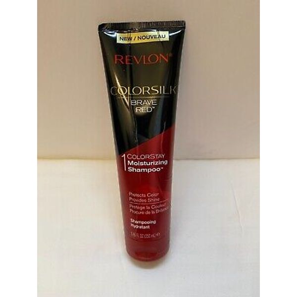 Revlon ColorSilk  Brave Red  Colorstay Moisturizing Shampoo   8.45 FL OZ