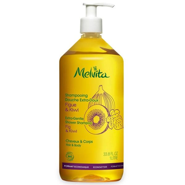Melvita Extra Gentle Shower Shampoo 1l