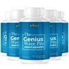 The Genius Wave Pro- Brain Support- 5 Bottles- 300 Capsules