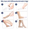 Test Test Socks, Beige, Black, S