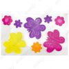 Easter Window Stickers, 4 Sheets 44Pcs Happy Easter Stickers, Easter Decorations, Easter Bunny Window Clings with Eggs, Butterfly, Flower