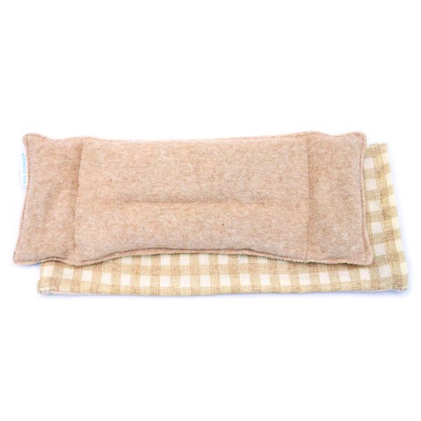 Just warm it up in the microwave! Ophthalmologist recommended thermal pillow [Creek Eye Pillow]