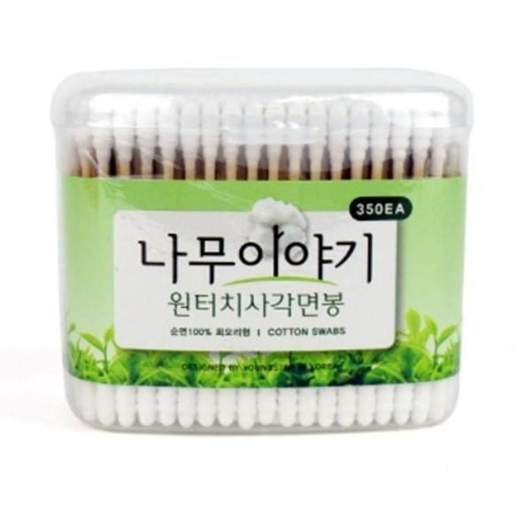 [RGNQ3546] Cotton Swab One-Touch Square Tornado 350P Sanitary Cotton Swab