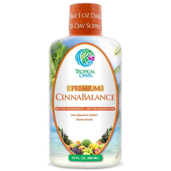 Cinnabalance – Liquid Cinnamon Supplement w/ Cinnamon Bark, Aloe Vera, Ginger...