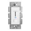 Maxxima Dimmer Electrical Light Switch - Featuring Blue Indicator Light, LED Compatible, 3-Way/Single Pole Use, 600 Watt Max, Dimmable Lamp and Lighting Control