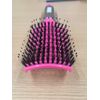 Hair Brush without Pulling, Extensions Brush with Hanging Hole, Women's Hair Brush, Wild Boar Bristles for Dry, Wet, Curly, Straight Hair, Pink