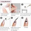 TOROKOM Water Transfer Nail Stickers, 3D Stickers, Dragon Snake Cupid Angel Eros Kanji Nail Art Sticker Decals, Nail Art, Design, Nail Decor, Adult Kids, Nail Jewelry (Set of 24)