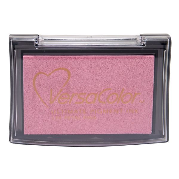 Tsukineko VC134 Versacolor Pigment Ink Pad - Petal Pink,4 x 4 cm