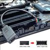 CY Single USB 3.1 Front Panel Socket Key-A Type-E to USB 2.0 9Pin 10Pin Mainboard Header Male Extension Cable