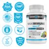 MAX IMMUNE SUPPORT SUPPLEMENT - Immunity Supplement, Immune Booster 60 Capsules