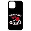 iPhone 12 Pro Max Ping Pong Table Tennis Paddle Ping Pong Guru Case