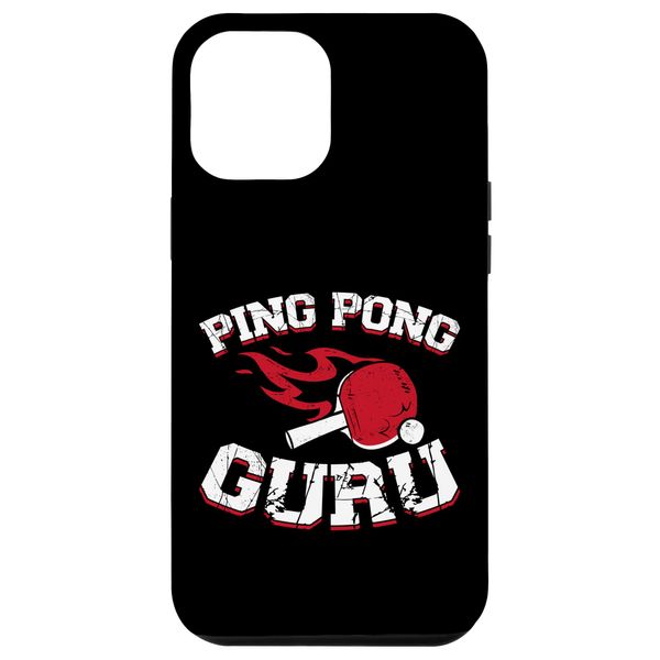 iPhone 12 Pro Max Ping Pong Table Tennis Paddle Ping Pong Guru Case