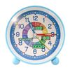 Alarm Clock, Children's Educational Clock, Metallic Paint, Tabletop Clock, With Night Light, Learning Clock, Desktop Clock, Easy To Read Time, Silent Continuous Second Hand, Alarm Clock, For