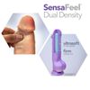 Blush Au Naturel 9"Multi Speed Realistic Dual Density Vibrating Waterproof Dildo