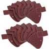 ExcInter 10 PCS 40 Grit 4 Hole Sanding Sheets for Mouse Sanders