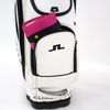 Golf Cart Pocket Golf Bag Round Back Mesh Pocket Collys (Black)