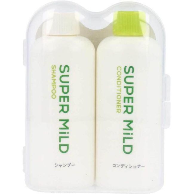 [2x points] 4901872831302 Super Mild Shampoo &amp; Conditioner Mini Size Set [Cancellation not possible] Refreshing Green Shiseido FT Shiseido