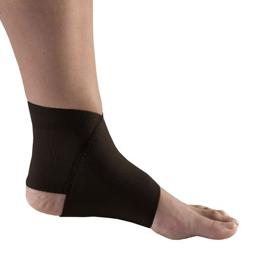 Champion Figure-8 Ankle Support, Light Elastic Compression Brace, Muscle Joint Recovery, Black, X-Small