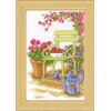 Vervaco Sit in the Garden 2 CountedCross Stitch Kit, Multi-Colour