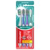 Colgate 360 Whole Mouth Clean , Medium Toothbrush for Adults, 4 Pack, Packaging May Vary