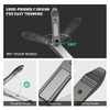 BEZOX Sturdy Comfortable Nail Clipper Set – Stainless Steel Ergonomic Ultra Sharp Nail File Cutter Fit for Seniors, Adult, and Kids, Fingernail and Toenail