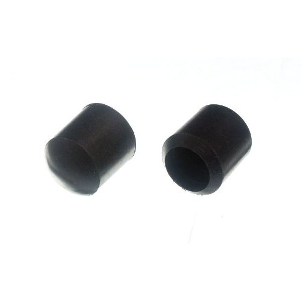 12 x Chair FERRULES Black Rubber Floor Protector Stick Ends 19MM 3/4 inch