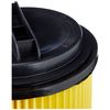 Einhell 2351113 Pleated Air Filter with Cap for Vacuum Cleaners, Grey
