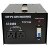3000 Watt Step Up and Down Electrical Power Voltage Converter Transformer 