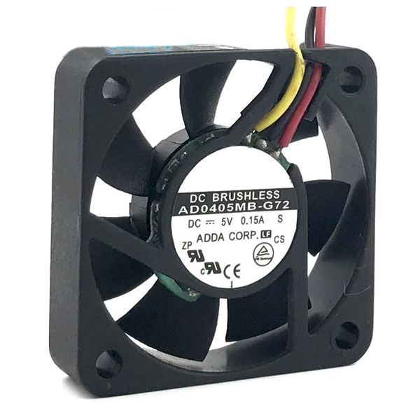 Genuine AD0405MB-G72 DC 5V 0.15A 3-Wire Cooling Fan