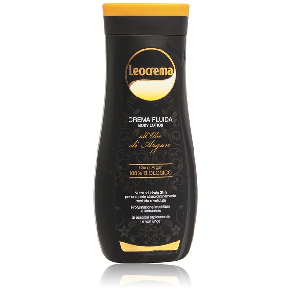 Organic Argan Oil Cream-Fluid For Body - For Exceptional 24-Hour Hydration, Deeply Nourished, Smooth Skin & a Pleasant Feeling of Well-Being - REGULAR-250ml