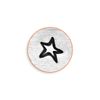 Design Engraved Angled Star Outline 6 mm SC1517 – E – 6