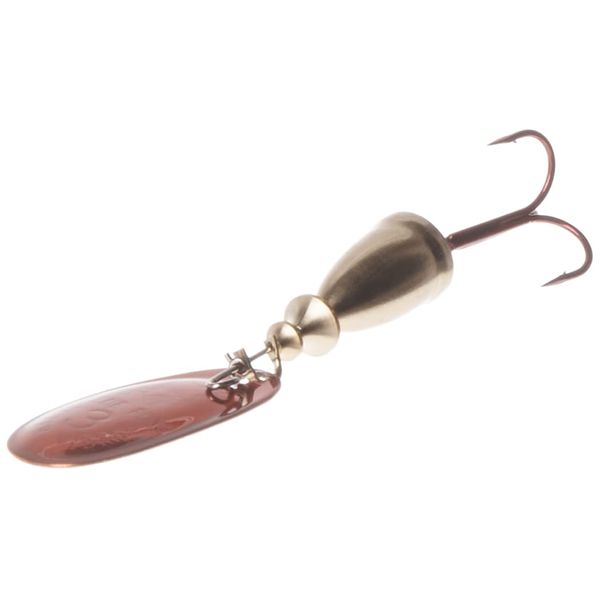 Blue Fox Classic Vibrax Spinner, 1/4-Ounce, Bleeding Gold
