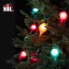 Holiday Bright Lights Indoor/Outdoor Tear Drop Light Replacement Bulbs Multicolor 5 Pack