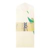 Midori 87158006 Envelope, Spring Letter, 4 Patterns, Spring Floral Pattern, White