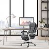 Ergonomic Office Chair with Retractable Footrest Height Adjustable with Armrests
