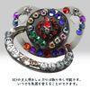 CutiePlusU Adult Pacifier Large Size - Crystal DIY Handmade - Black Devil Eye